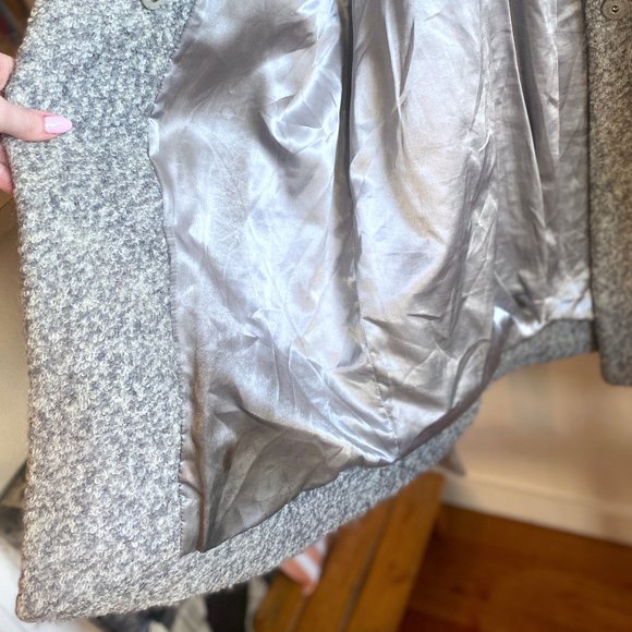 GANNI TEDDY Belted Wrap Coat - Picture 12 of 12